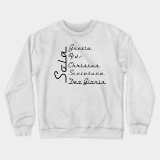 The Five Solas Retro Crewneck Sweatshirt